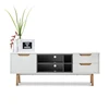 MDF tv table television living room furniture luxury new model tv cabinet with showcase