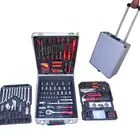 New Aluminum Case Hand Tool 168pcs Trolley Germany Kraftwelle Mechanic Tool Set