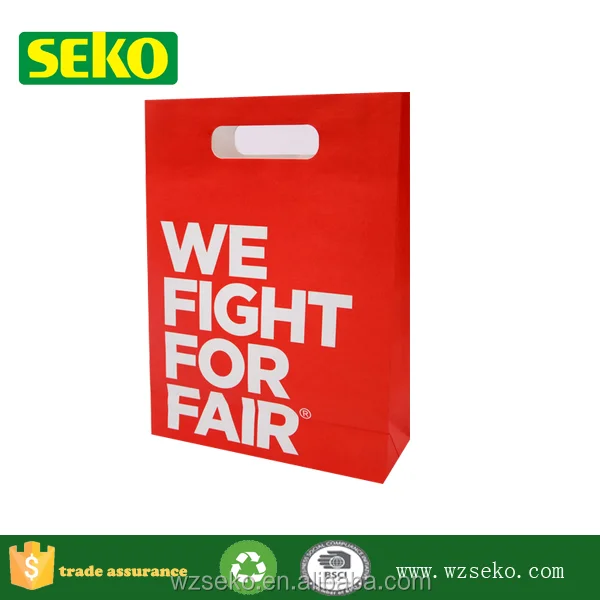 buy cheap china paper die cut gift bag products