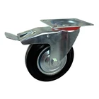 WBD 3 Inch Industrial Castors Solid Rubber Wheels