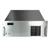4U 19inches black internal hard drive bays with Temperature screen 1.0mm SGCC rackmount chassis