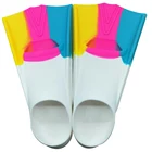 Graphic Customization Swim Wholesale Flipper Shoes Silicone Swim Fins for Training Swimming