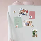 Wholesale Round Square Custom Design 3D Paper Printed Photo Crystal Fridge Magnet For Promotion Souvenir