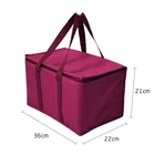 Food Delivery Bag Insulated Cooler Box Grocery Bag Foldable Cooler Tote for Cold and Hot