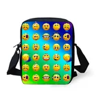 2019 Fast Delivery Fashion 3D Emoji Printing Sling Crossbody Shoulder Bag