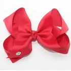 Girl Bows Baby Hair Bow Satin Ribbon Big Bow Hair Clips