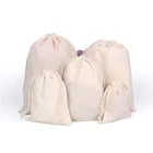 Good Quality Drawstring Cotton Bag Wholesale Calico Shopping Bag
