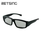 Plastic Circular Polarized 3D Glasses 3D Paper Anaglyph Glasses