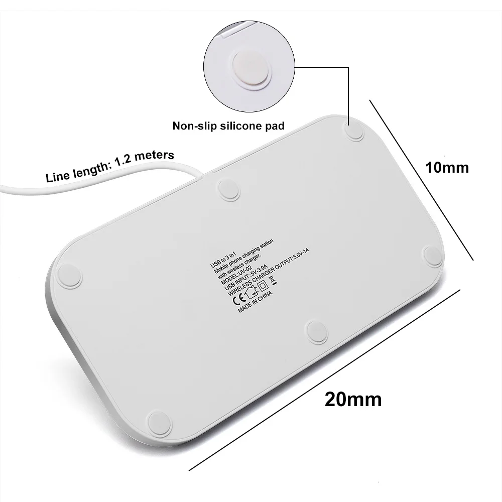 new trending products 2019 for Regent online selling 2 in 1 charging station Wireless Charger for mobile phones