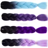 Synthetic hair hair extensions 24'' expression hair braids for sale