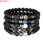 Natural Stone Beads Bracelet For men and Women Hematite Beads Bracelet