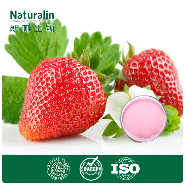 100% freeze dried fruit strawberry powder for ice cream and beverage