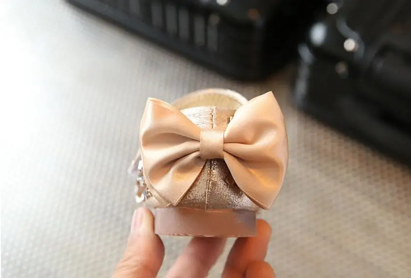 Girls diamond single shoes-21