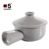 Long handle stew casserole pot with cover