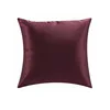 Frank Modern fashion wine red velvet digital printing pillow cover throw cushion cover for decor