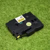 TZE-611 TZ611 P-Touch For Brother Labels Compatible 6mm Black on Yellow Label Tape