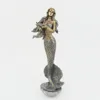 Home decor nude mermaid figurines and statues small
