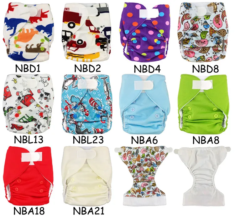Newborn Velcro diapers