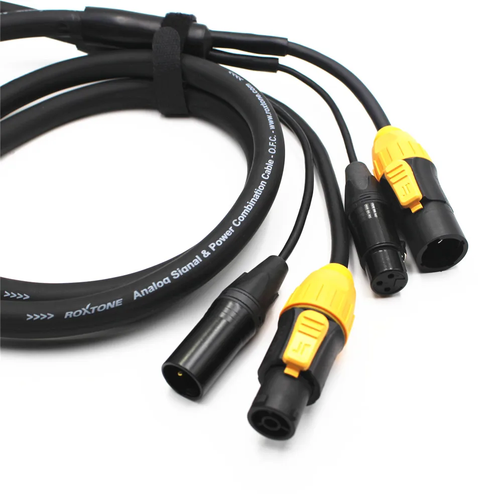 SAC3MX SAC3FX Powercon/XLR combi cable - idealCable.net