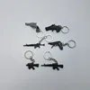 Capsule Toy Key Chain With Mini Toy Guns