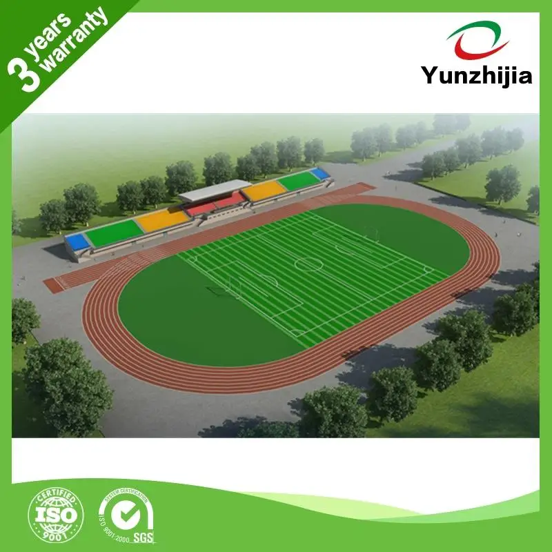 Professional running rubber track with high quality