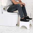 Custom logo new style wholesale bathroom footstool squatting toilet stool squatty potty