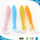 Hot Sale Baby Squeeze Spoon Coated Baby Spoon Spoonful Baby Food