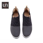 UIN Dr Ken with Microfiber Suede black winter boots casual shoes fitness shoes fashion sneak brand shoes