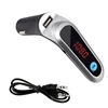 2019 New Handsfree Car Fm Transmitter for Radio Station with Charger Car Mp3 Player Support TF card