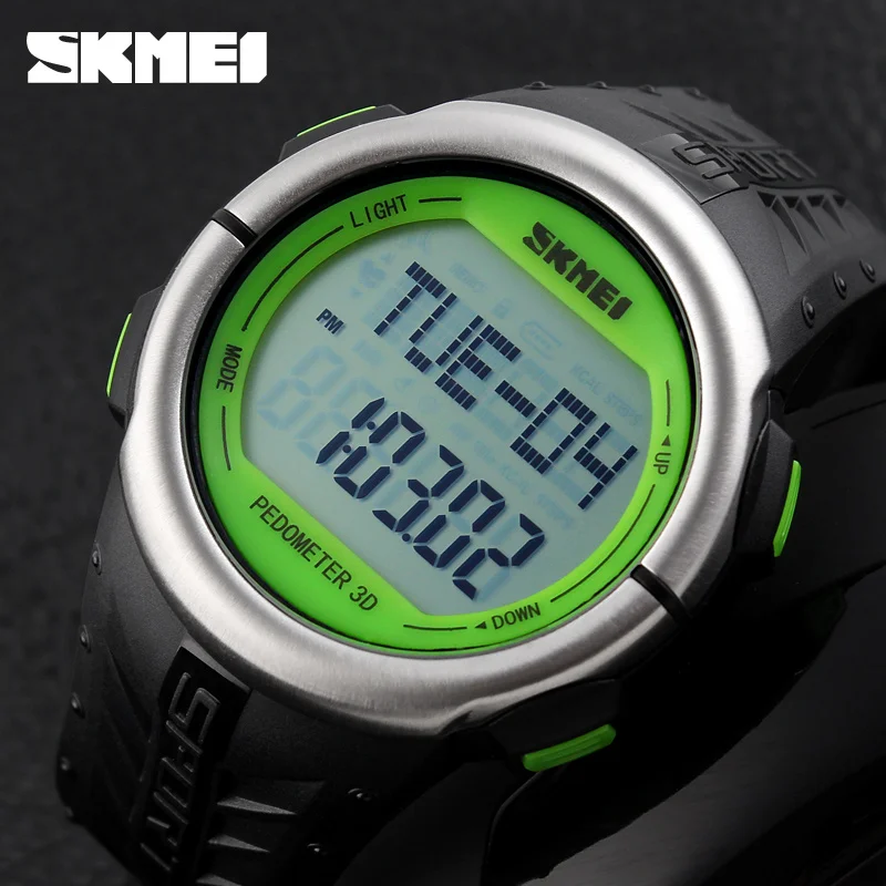 original skmei 1058 rate monitor pedometer sport 50m waterproof digital original skmei 1058 rate monitor pedometer sport 50m waterproof digital