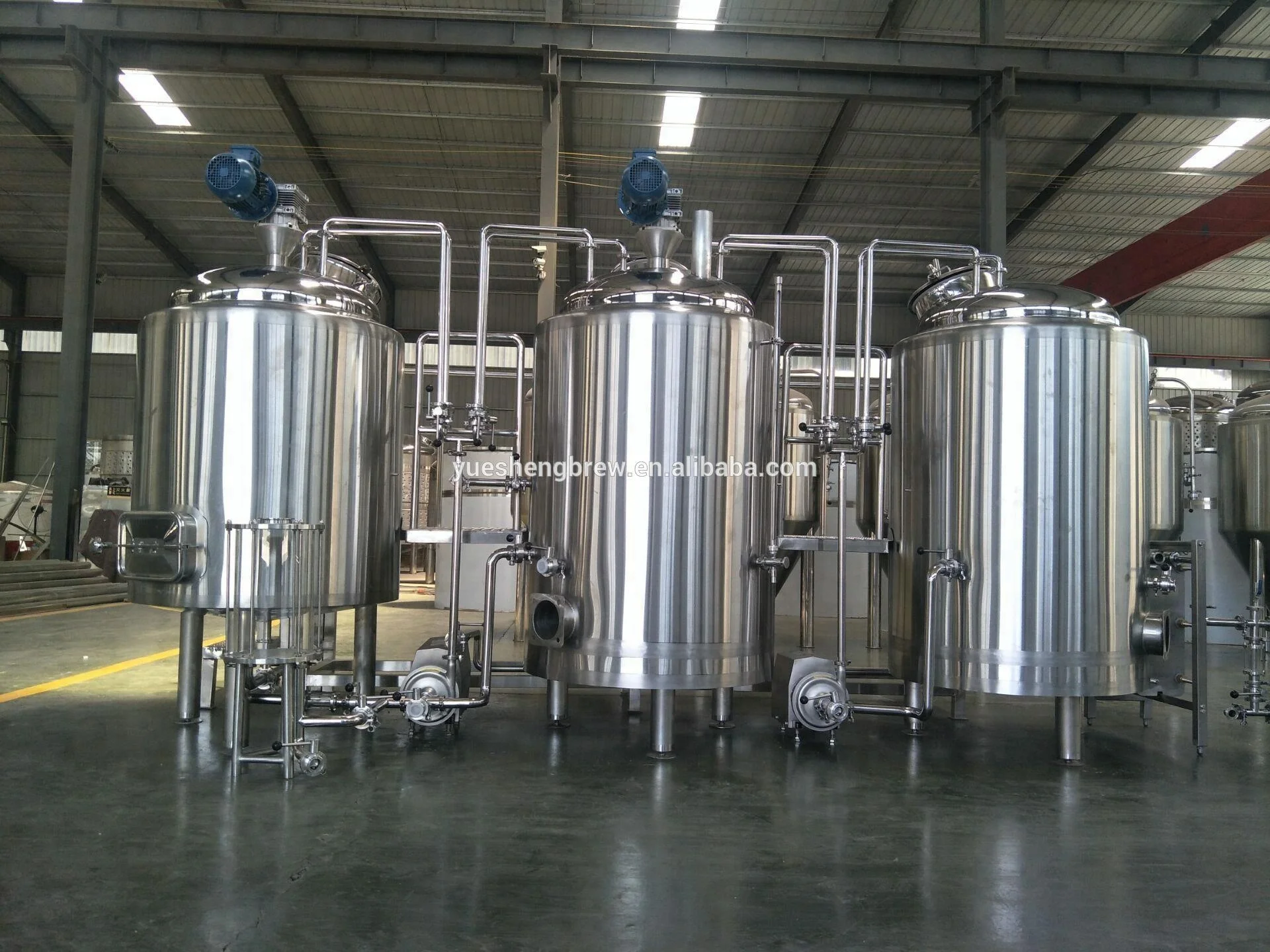 1000L restaurant stainless steel beer brewing equipment for sale