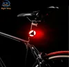 Accelerometer Intelligent brake night riding a lamp COB LED USB Rechargeable Bicycle Rear Bike Light