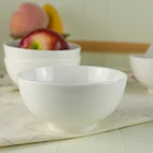 Home & garden dinnerware white ceramic mixing bowls