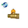 China new product CSA Manual Power cast copper thread ends natural gas valve