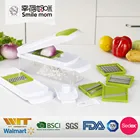 使いやすく、きれいな卸売シュレダーマジックチョッパースライサーダイサーチョップ果物野菜ジンジャースライサー