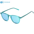 2019 Fashion Custom Round Shade Wholesale China Brand Design Sun Glasses Acetate Women Polarized Sunglasses