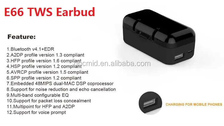 light weight mini true wireless earbuds blue tooth mini earbuds TWS with charging case - ANKUX.COM