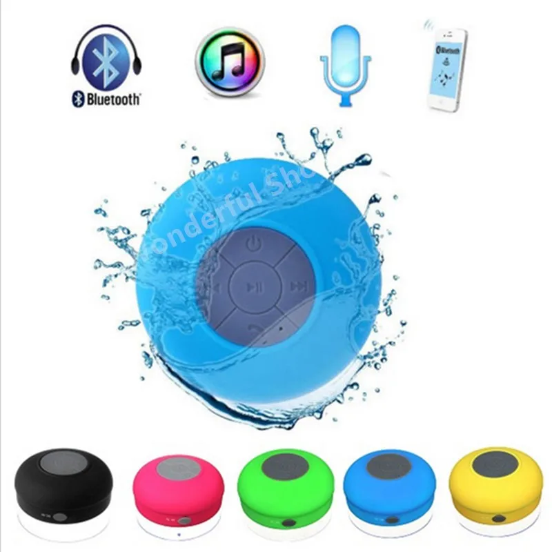 waterproof Portable Speaker selfie sucker Remote Control Shutter Without APP For IOS Android - ANKUX.COM
