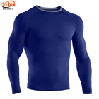2019 Wicking dry rapidly Eco-friendly high quality compression t shirt