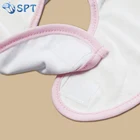 Blank sublimation polyester white baby bib