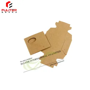 custom kraft paper sock packaging sleeve box with window