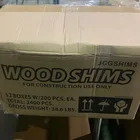 High quality wooden shims and wedges wood with factory price on sale