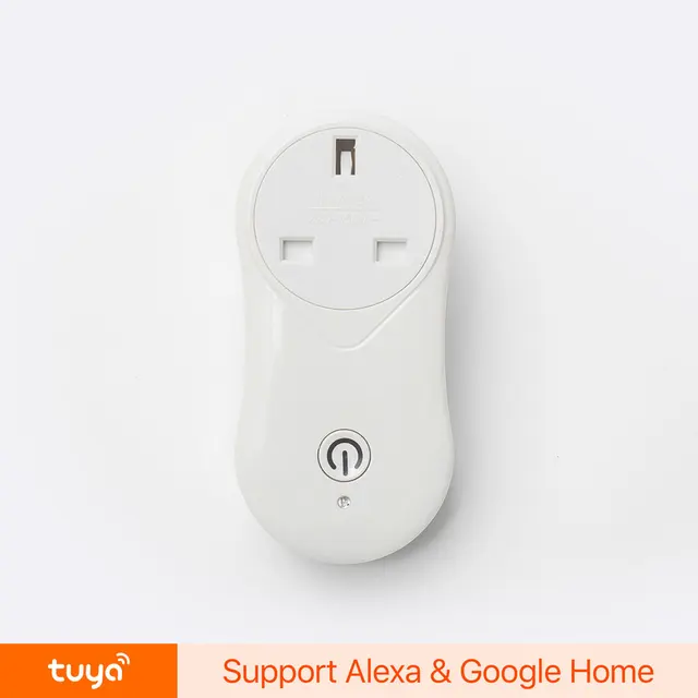 Tuya Best Sales Smart Home OEM Alexa-Enabled Electrical Plugs and Sockets for Control Your Devices