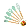 Top Seller Silicone Stainless Steel Kitchen Utensil Sets Cooking Tools