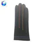 New design suede leather gloves women for wholesale
