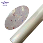 PET BOPP PVC transparent holographic lamination film laser rainbow mylar film