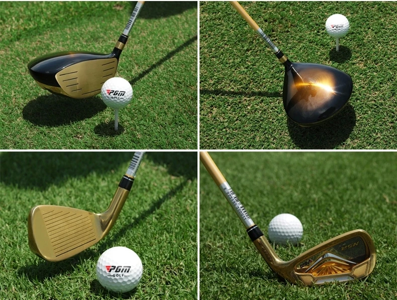 high end golf clubs with high cor driver and milled putter