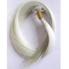 2019 Cuticles human hair virgin flat tip extensions strands glue hair dress top quality hair