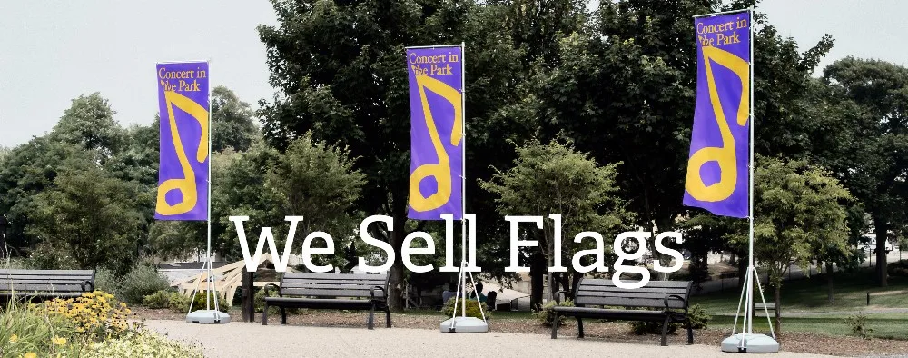 Any Size Custom Brand Logo Feather Teardrop Square Polyester Print Knife Flag Show Flag Display Advertising Flag