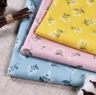 100 cotton 40s 200T 255cm printed pattern bedding fabric